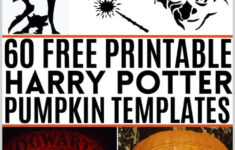 60 Free Harry Potter Pumpkin Stencils For An Amazing Halloween with Free Printable Harry Potter Pumpkin Stencils