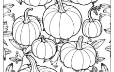 60 Pumpkin Coloring Pages (Free Pdf Printables) within Blank Halloween Pumpkin Printable