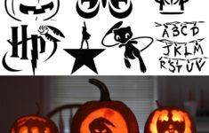 700 Free Pumpkin Carving Stencils And Printable Templates inside Witch Stencil For Pumpkins Free Printable