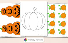 76 Pumpkin Templates (Free Pdf Printables) for Printable Pumpkins To Decorate