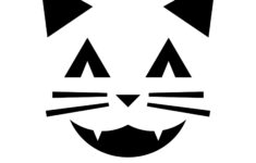 8 Purr-Fectly Spooky Cat Pumpkin Carving Stencils | Chewy with Cat Printable Pumpkin Carving Pattern