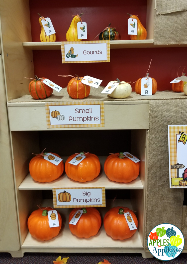 Apples To Applique: Pumpkin Patch Dramatic Play pertaining to Pumpkin Patch Dramatic Play Printables
