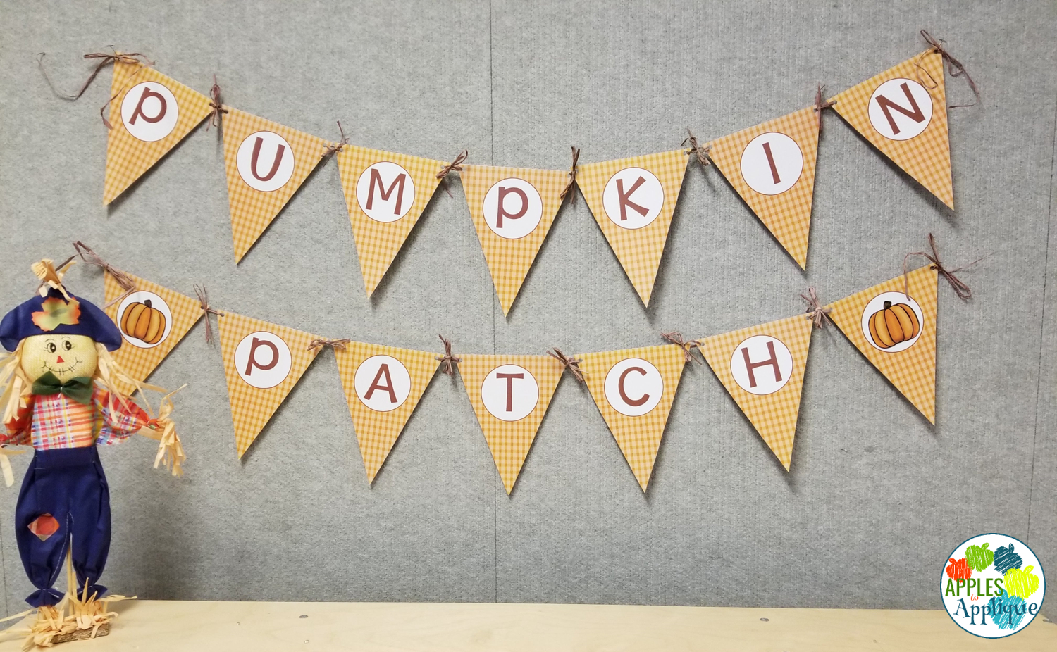 Apples To Applique: Pumpkin Patch Dramatic Play throughout Pumpkin Patch Banner Printable