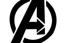 Avengers Logo (Pumpkin Stencil - Pumpkin Pattern - Pumpkin inside Printable Avengers Pumpkin Stencils