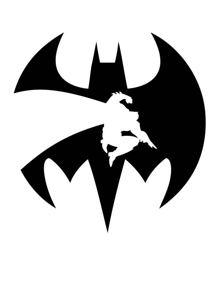 Pumpkin Carving Stencils Printable Batman