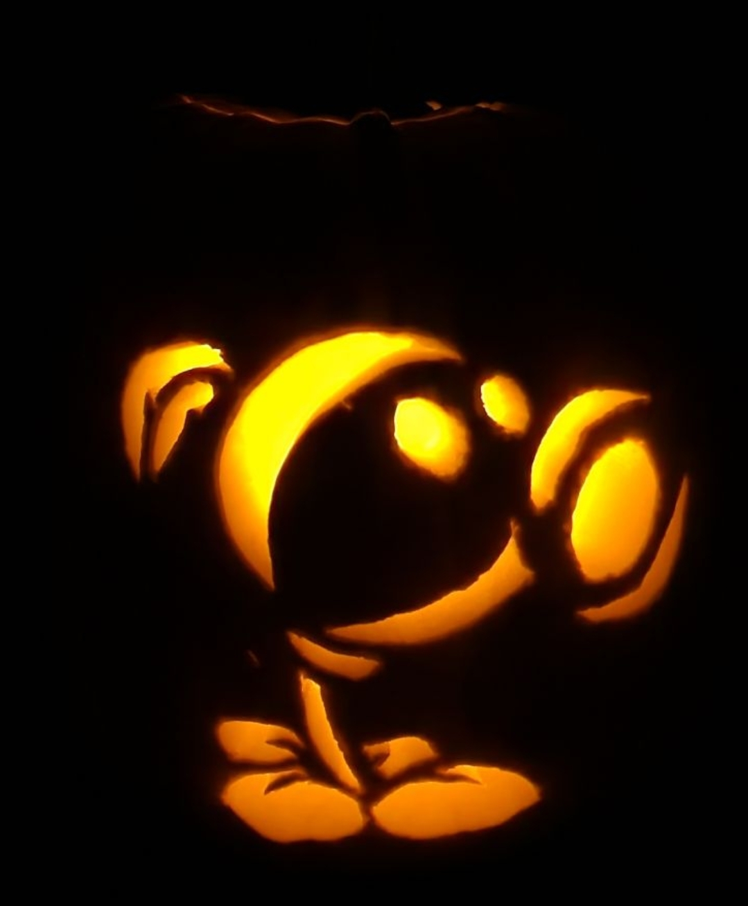 Biscuit: "Got My Pumpkin Ready For Hallo…" - Urusai! Social regarding Plants Vs Zombies Pumpkin Carving
