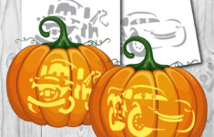 Cars Pumpkin Stencil - Mom. Wife. Busy Life. for Free Printable Lightning Mcqueen Pumpkin Stencil
