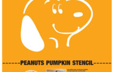 Carve A Snoopy Pumpkin - The Peanuts Movie in Printable Charlie Brown Pumpkin Carving