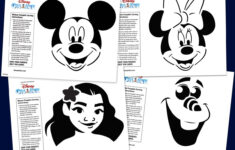 Carve Up Some Halloween Disney Magic! | Fun | The Official Site Of in Disney Pumpkin Cutouts Printable