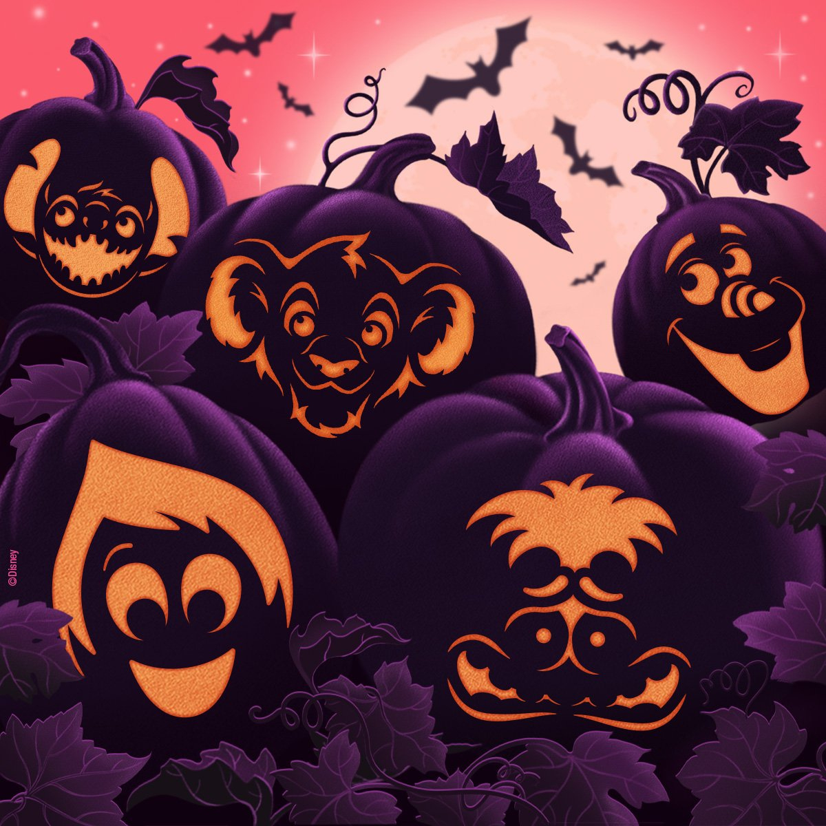Carve Up Some Halloween Disney Magic! | Fun | The Official Site Of regarding Disney Pumpkin Carving Printables