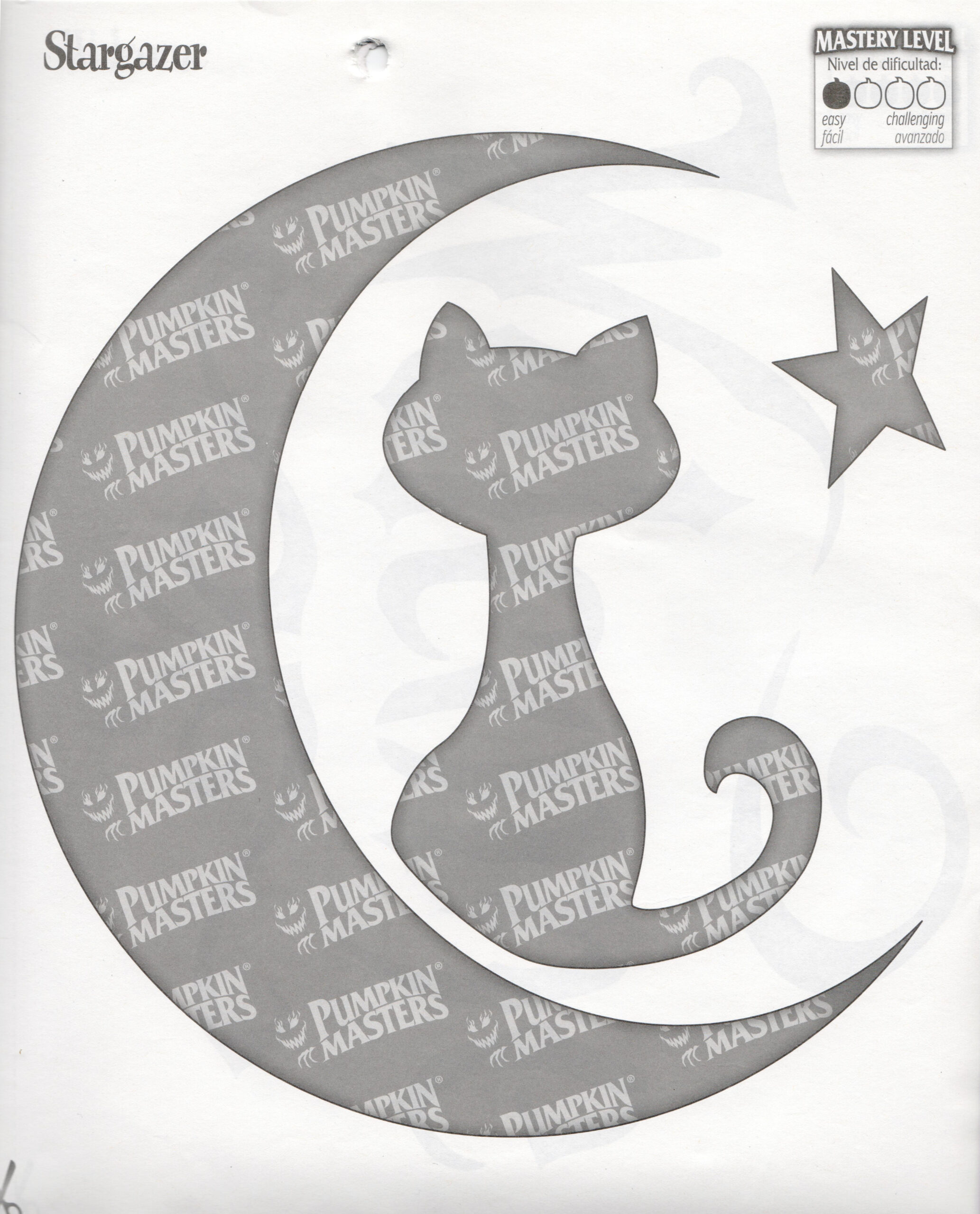 Cat (Free Pumpkin Stencil - Pumpkin Pattern - Pumpkin Template with Cat Pumpkin Printable Stencil