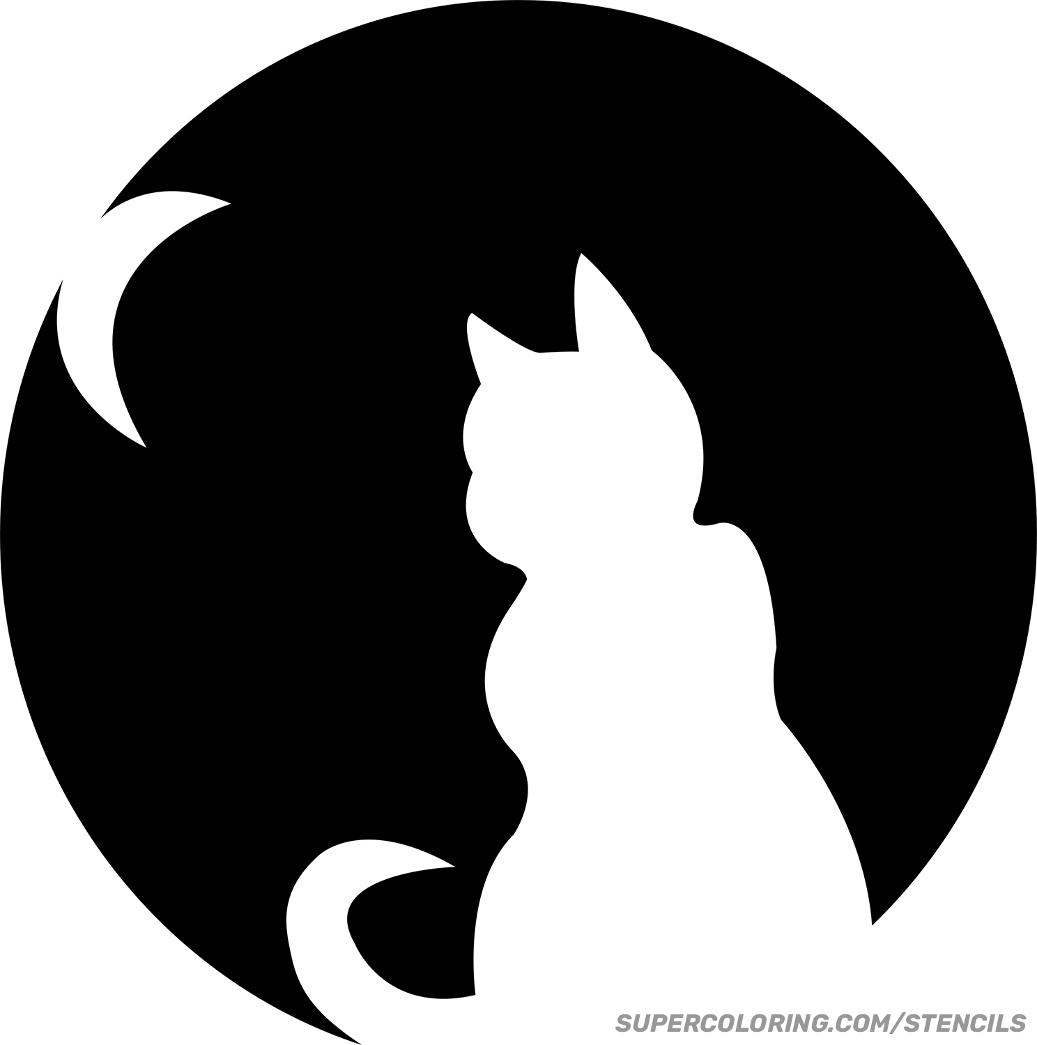 Cat Pumpkin Stencil Printable - Printable Party Favors intended for Cat Pumpkin Patterns Printable