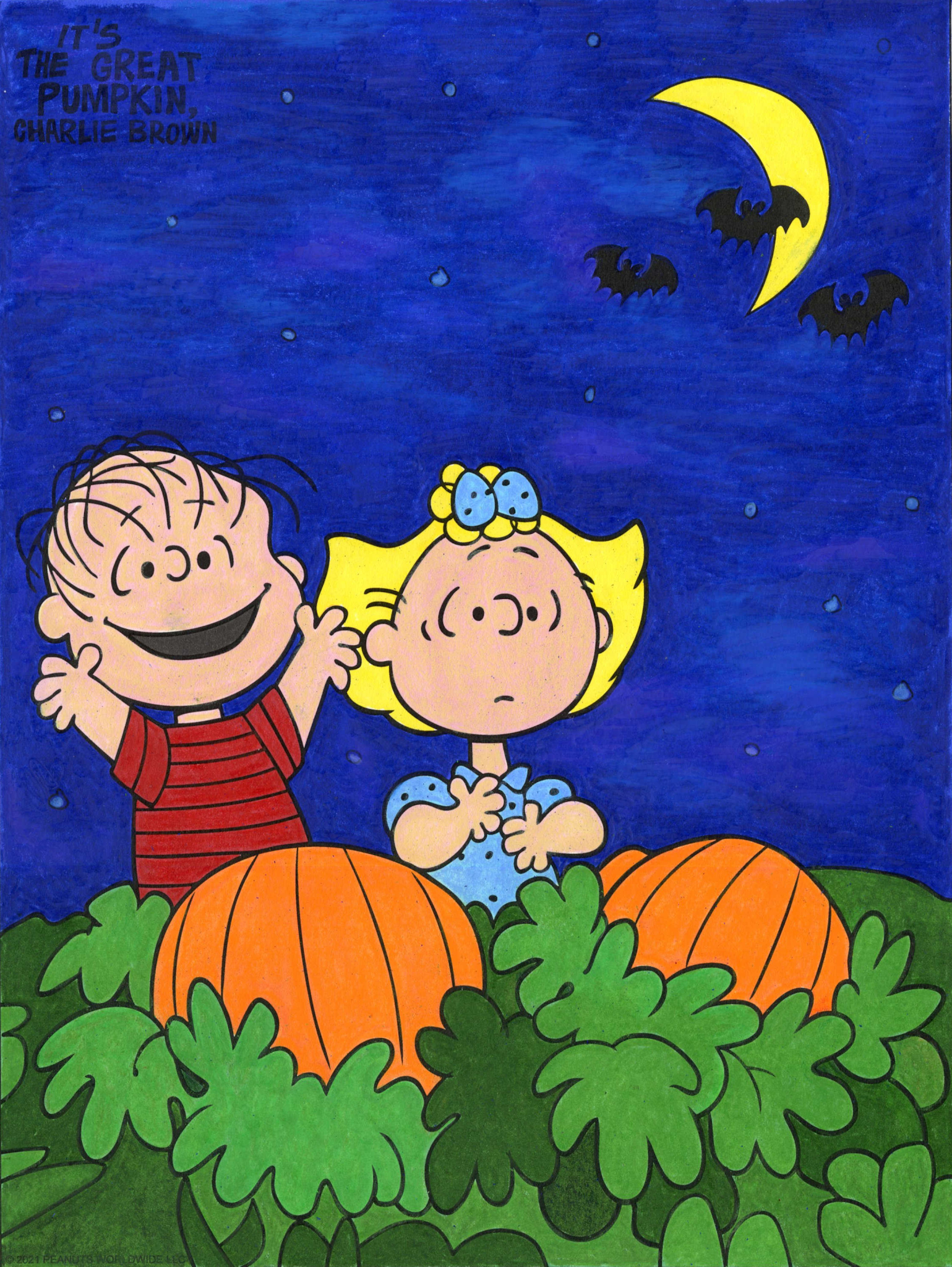 Cindy Derosier: My Creative Life: Coloring Linus And Sally within Printable Great Pumpkin Charlie Brown