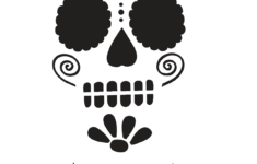 Dia De Los Muertos Stencil For Halloween 2024 throughout Printable Dia De Los Muertos Pumpkin Carving Stencil