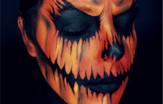 Discover 10 Pumpkin Makeup And Halloween Costumes Makeup Ideas pertaining to Zombie Pumpkin Face Paint