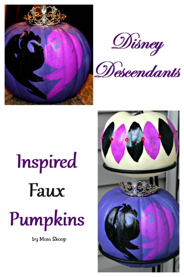 Printable Descendants Pumpkin Stencil