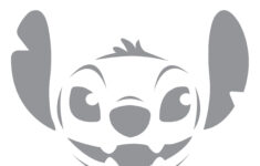 Disney: Lilo &amp; Stitch (Free Pumpkin Stencil - Pumpkin Pattern for Pumpkin Stencil Printable Stitch