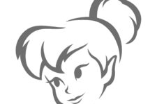 Disney: Peter Pan: Tinkerbell (Pumpkin Stencil - Pumpkin Pattern inside Printable Peter Pan Pumpkin Stencil