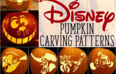 Disney Pumpkin Stencils: Over 130 Printable Pumpkin Patterns For for Cute Pumpkin Carving Patterns Printable