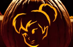 Disney Pumpkin Stencils: Over 150 Free Printables And Ideas in Printable Peter Pan Pumpkin Stencil