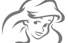 Disney: The Little Mermaid (Pumpkin Stencil - Pumpkin Pattern in Ariel Pumpkin Stencils Free Printable