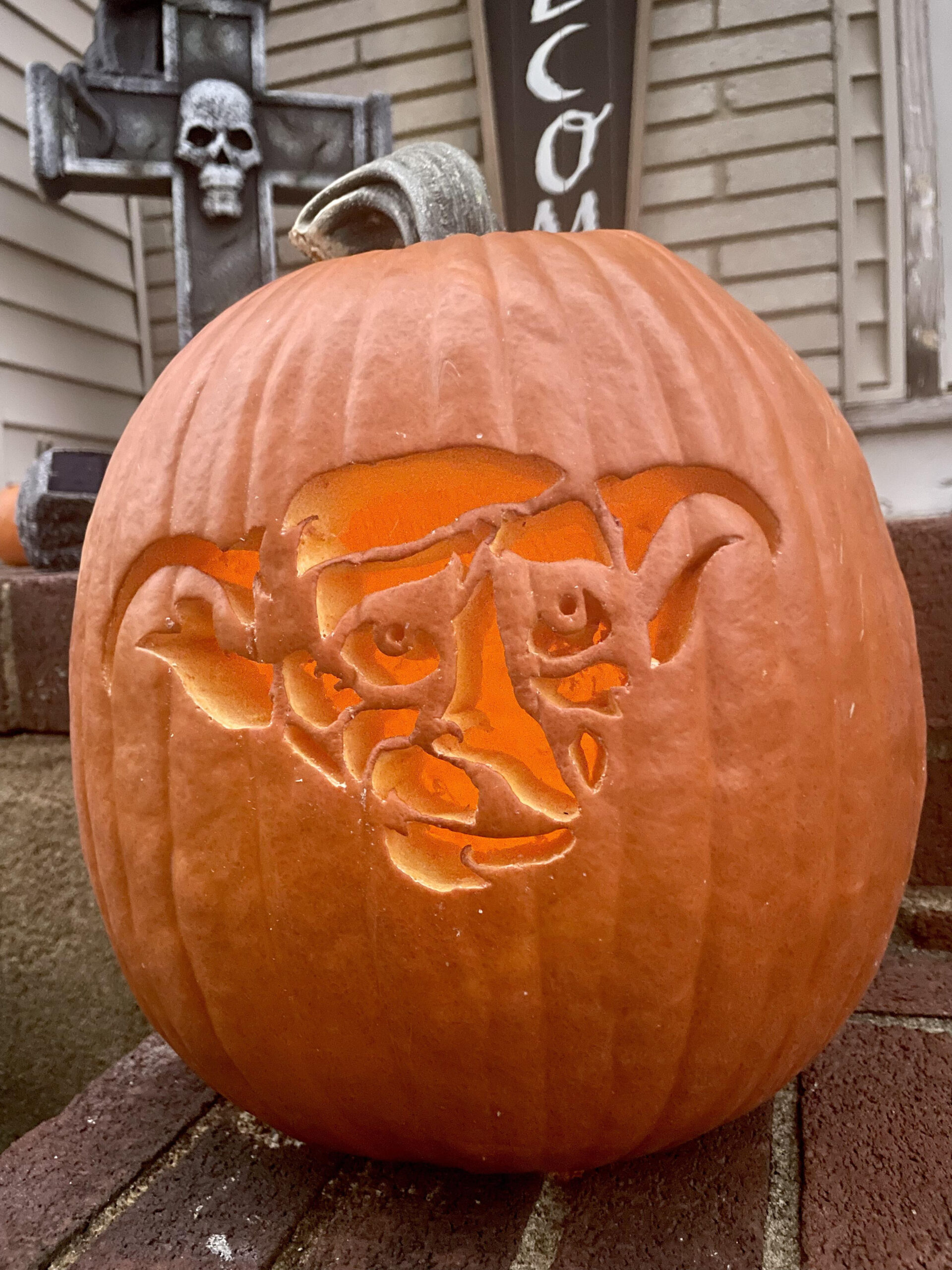 Dobby Is A Free Pumpkin!!!! : R/Harrypotter with Printable Dobby Pumpkin Stencil