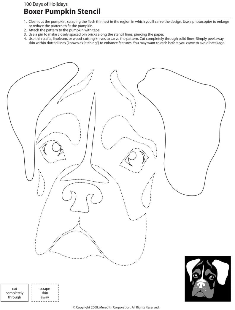 Downloadable Dog Breed Pumpkin Stencils | Ps Pets with regard to Printable Puppy Pumpkin Stencil