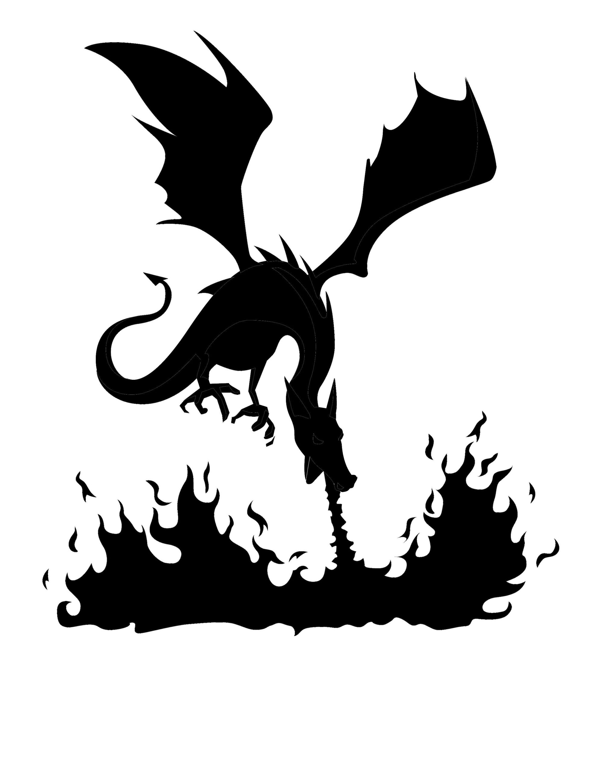 Dragon (Free Pumpkin Stencil - Pumpkin Pattern - Pumpkin Template throughout Free Printable Dragon Pumpkin Stencils