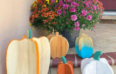 Easy Diy Plywood Pumpkins - Anika'S Diy Life in Printable Wood Pumpkin Patterns