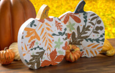 Easy Wooden Pumpkin Craft: Paint And Decorate Your Own! - Mod within Printable Wood Pumpkin Patterns