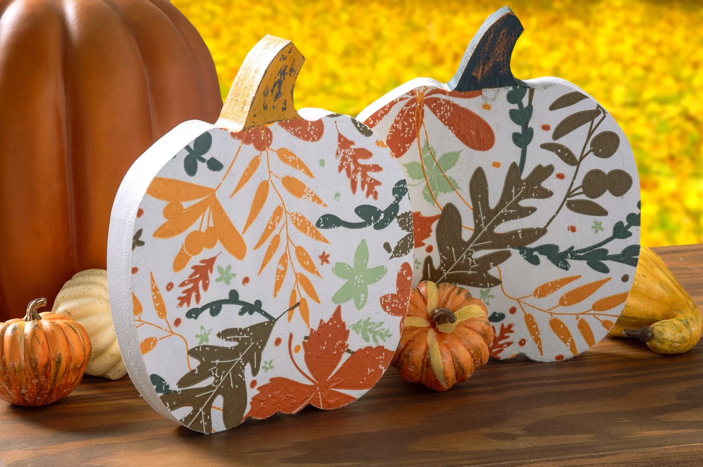 Easy Wooden Pumpkin Craft: Paint And Decorate Your Own! - Mod within Printable Wood Pumpkin Patterns