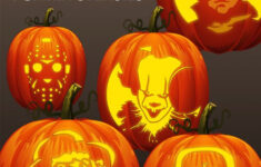 Free Classic Horror Villains Pumpkin Stencils | Costume pertaining to Free Printable Horror Movie Pumpkin Stencils