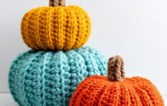 Free Crochet Pumpkin Pattern: 3 Sizes + Any Yarn - Sarah Maker throughout Crochet Pumpkin Pattern Printable