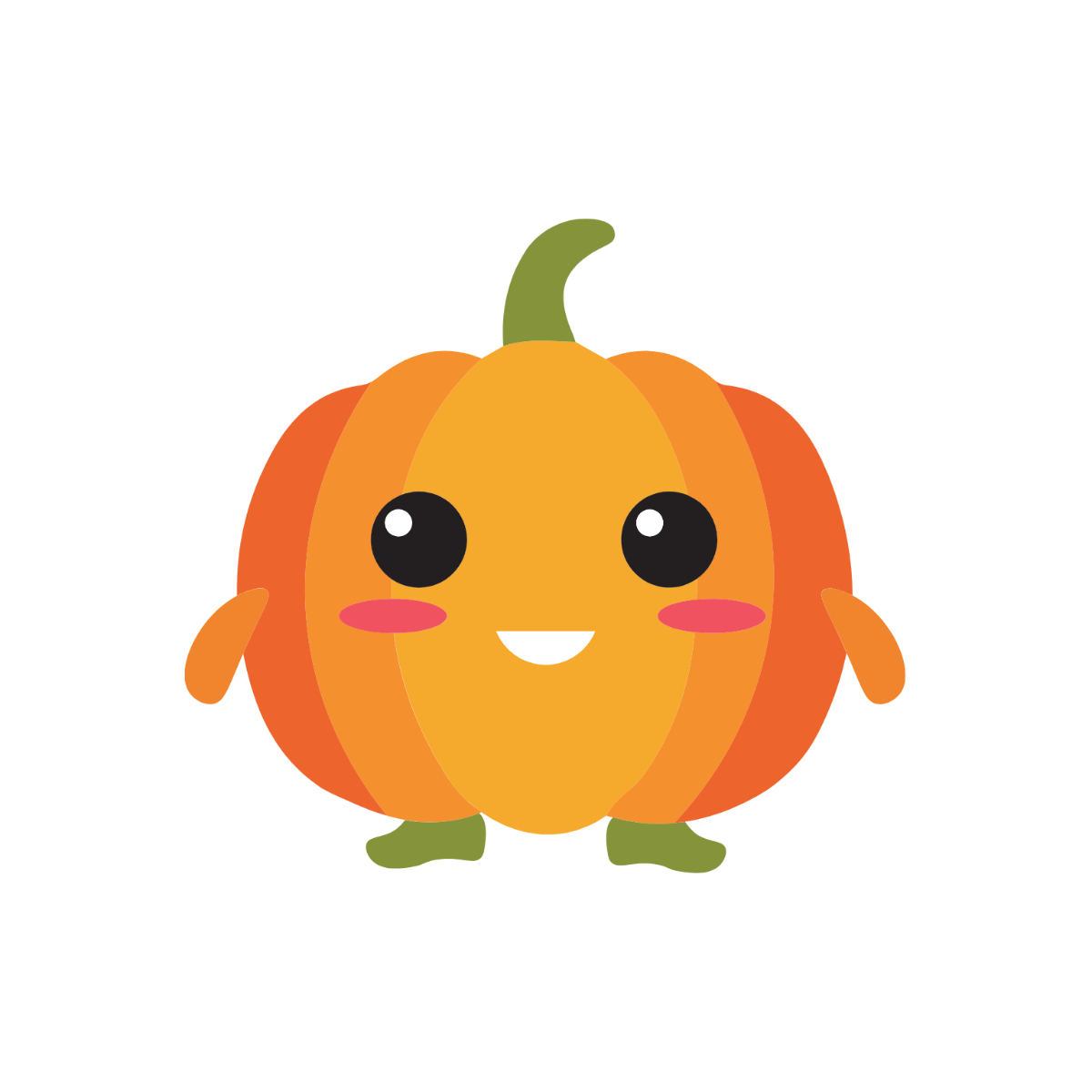 Free Cute Pumpkin Clipart Template To Edit Online with regard to Pumpkin Clip Art Free Printable
