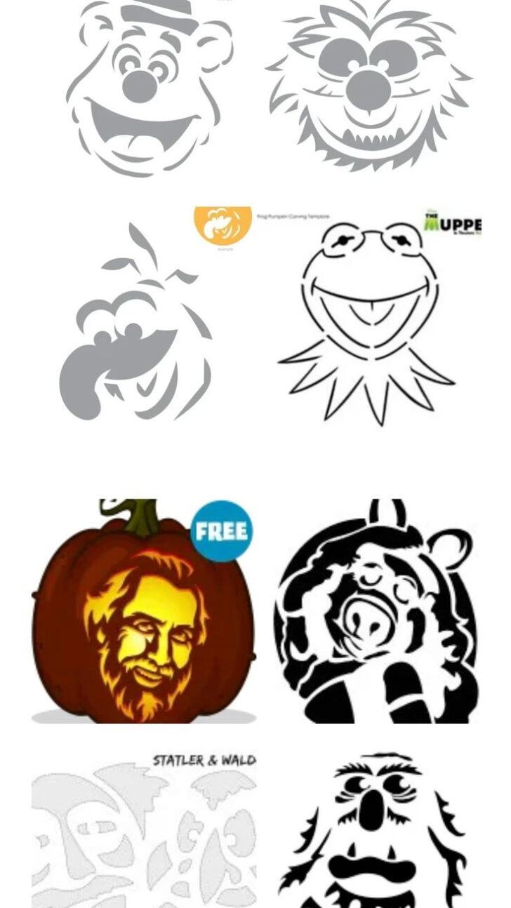 Free Printable Elmo Pumpkin Stencil