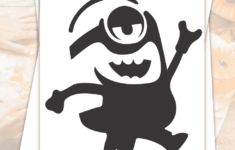 Free Minion Pumpkin Stencil Printable Carving Template - The within Minion Pumpkin Template Printable