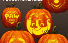Free Paw Patrol Pumpkin Stencils | Costume Supercenter Blog inside Paw Patrol Pumpkin Printables