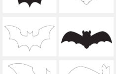 Free Printable Bat Template - Friday We'Re In Love pertaining to Printable Bat Stencils For Pumpkins