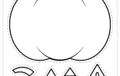 Free Printable Build A Jack-O-Lantern Craft - Pjs And Paint regarding Make A Pumpkin Printable
