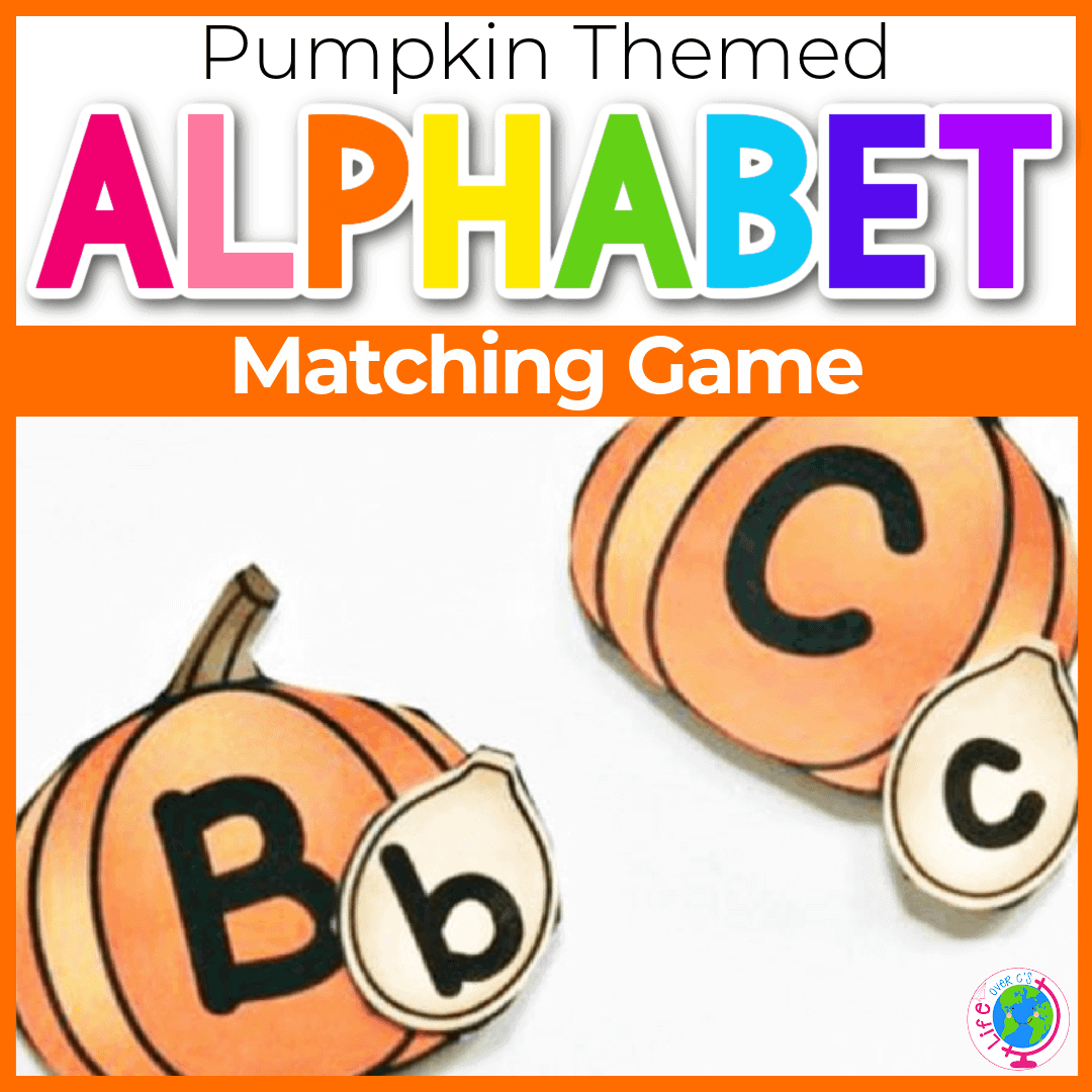 Free Printable Pumpkin Alphabet Matching Game within Pumpkin Letter Matching Printable Free