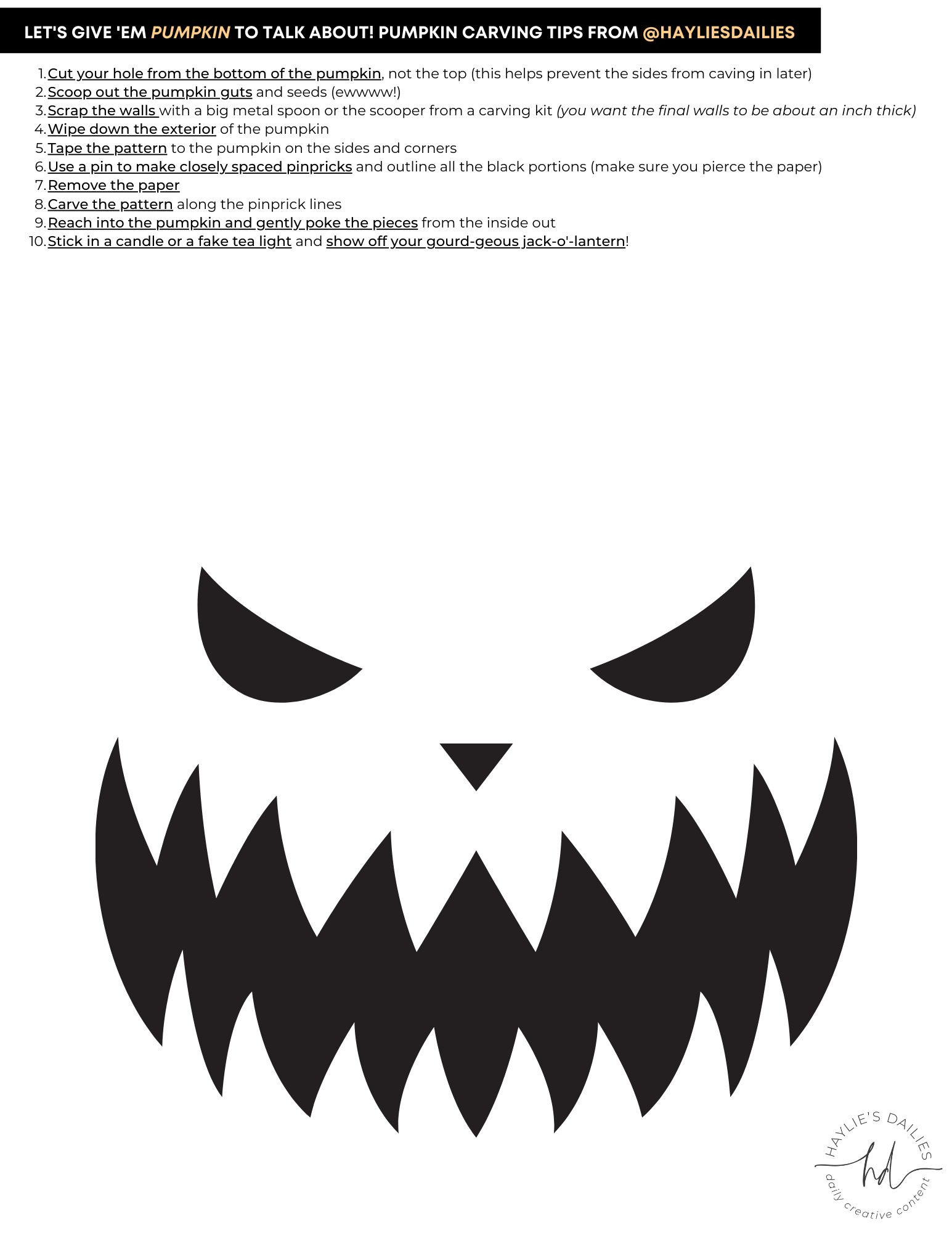Free Printable Pumpkin Carving Patterns For The Most Boo-Tiful pertaining to Funny Pumpkin Faces Printable