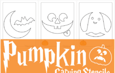 Free Printable Pumpkin Carving Stencils &amp; Templates For Halloween regarding Pumpkin Designs Easy Printable