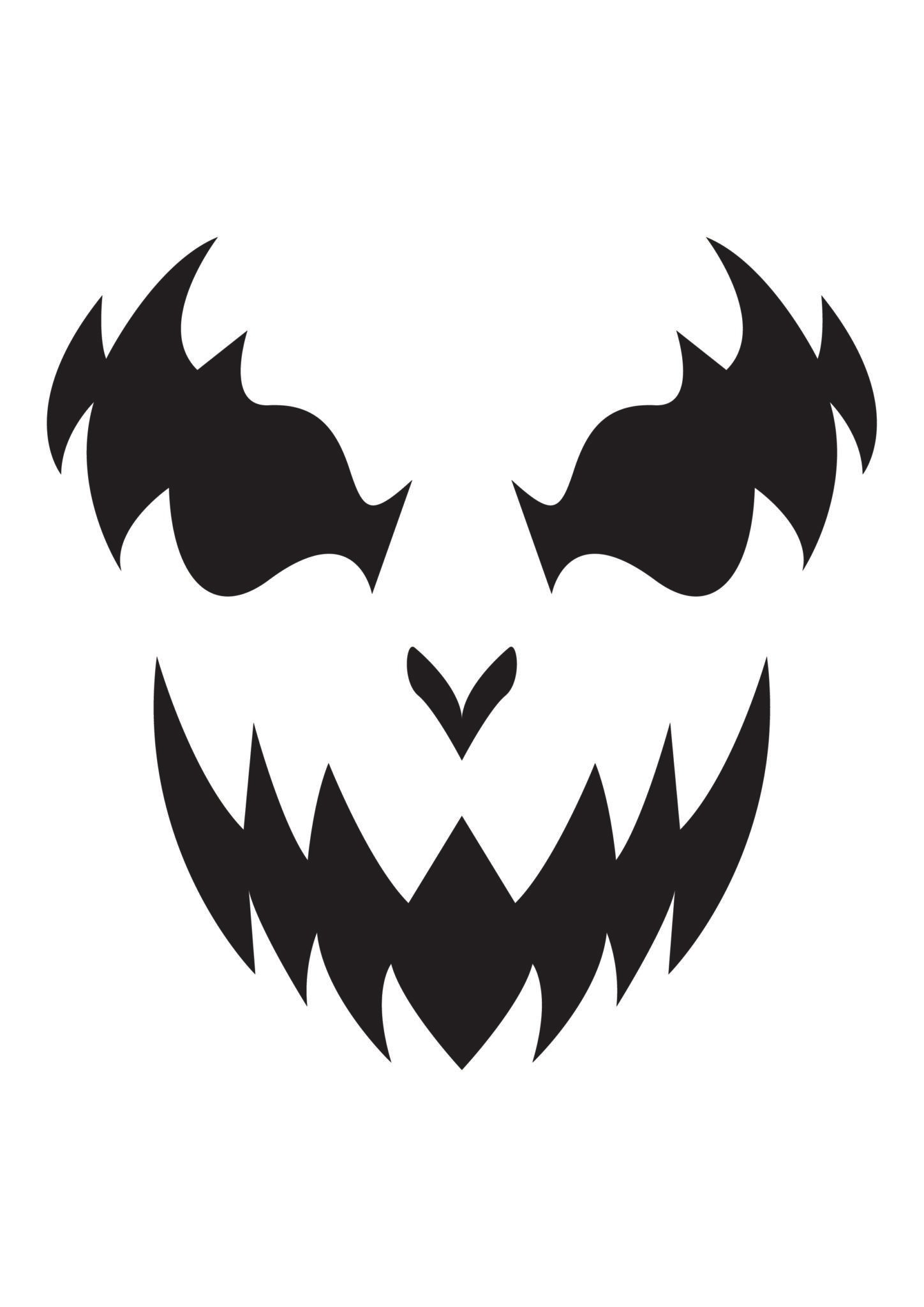 Free Printable Pumpkin Carving Templates | Partyrama Blog intended for Cool Pumpkin Carving Stencils Printable