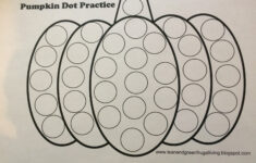 Free Printable! Pumpkin Dot Practice - Take It From Nicole intended for Dot Marker Pumpkin Free Printable