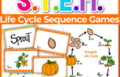 Free Printable Pumpkin Sequencing Card Game - Life Over C'S for Pumpkin Sequencing Cards Printable