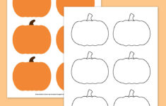 Free Printable Pumpkin Template Bundle For Fall throughout Pumpkin Shape Template Printable