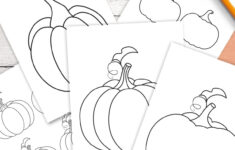 Free Printable Pumpkin Templates For Crafts And Activities for Free Printable Stencils For Painting Pumpkins