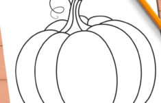 Free Printable Pumpkin Templates For Crafts And Activities regarding Large Pumpkin Outline Printable