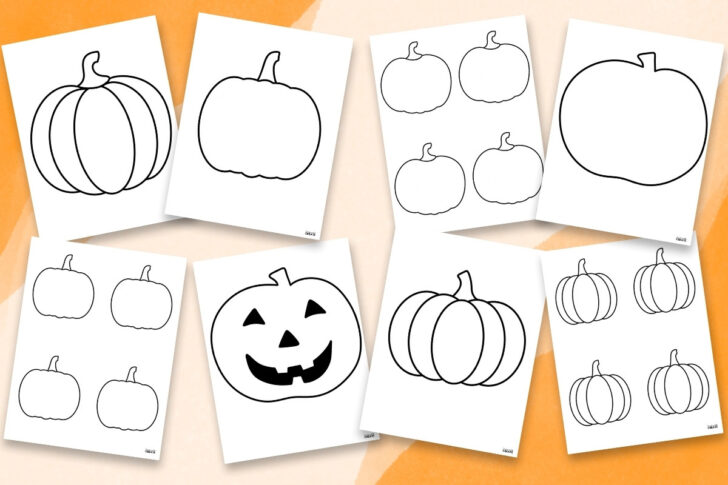 Free Printable Pumpkin Cut Out Free Printable Pumpkin Cut Out