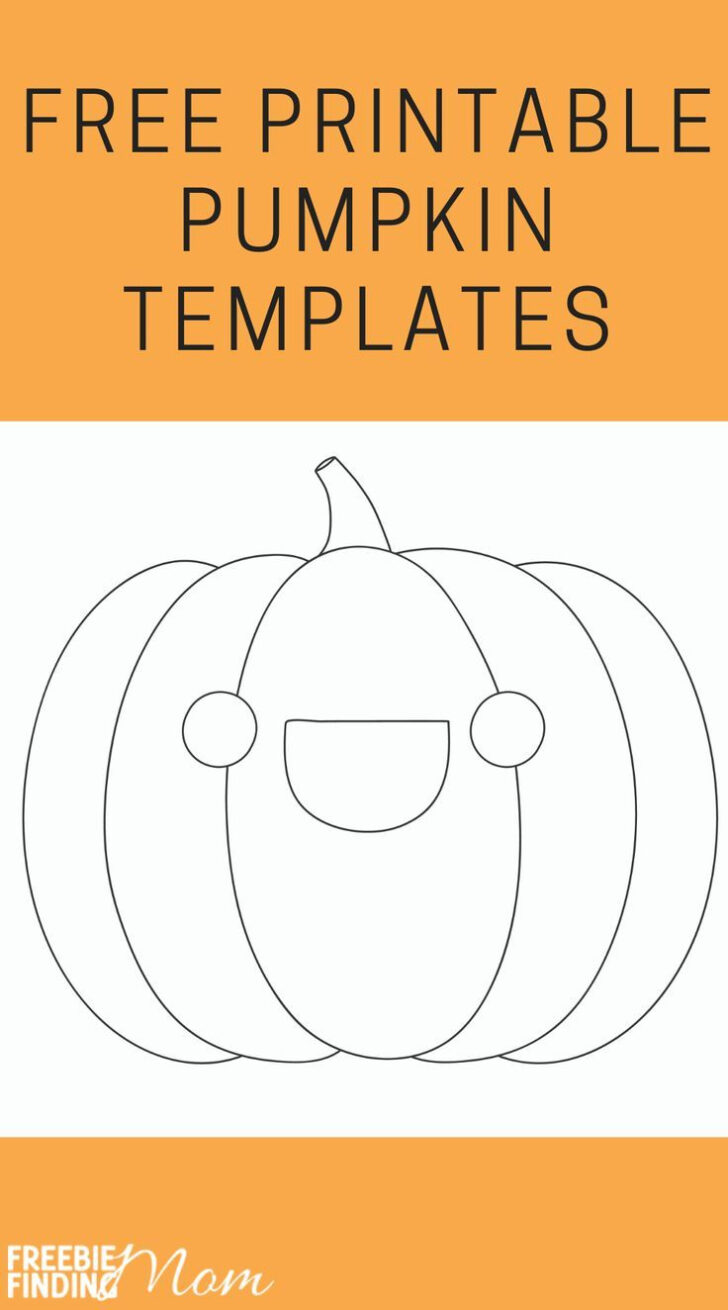 Pumpkin Template Printable Preschool Pumpkin Template Printable Preschool